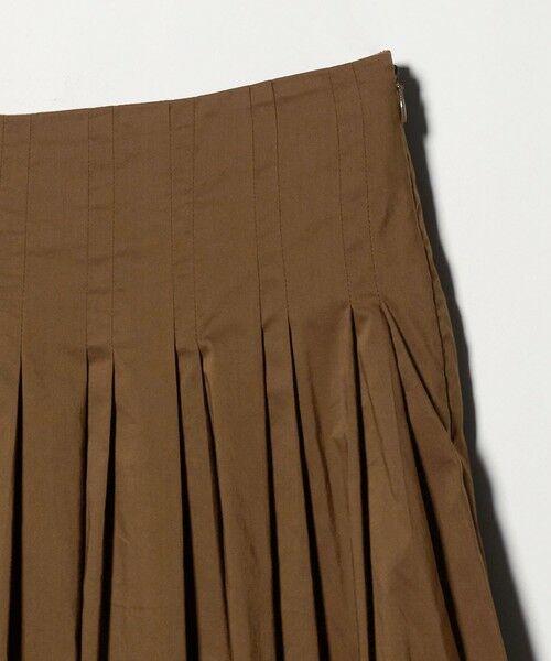 BEAUTY&YOUTH UNITED ARROWS / ビューティー&ユース ユナイテッドアローズ ロング・マキシ丈スカート | ポリエステルコットン タックフレアスカート | 詳細23