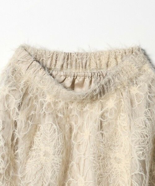 BEAUTY&YOUTH UNITED ARROWS / ビューティー&ユース ユナイテッドアローズ ロング・マキシ丈スカート | 【WEB限定】エンブロイダリー チュールギャザースカート | 詳細6