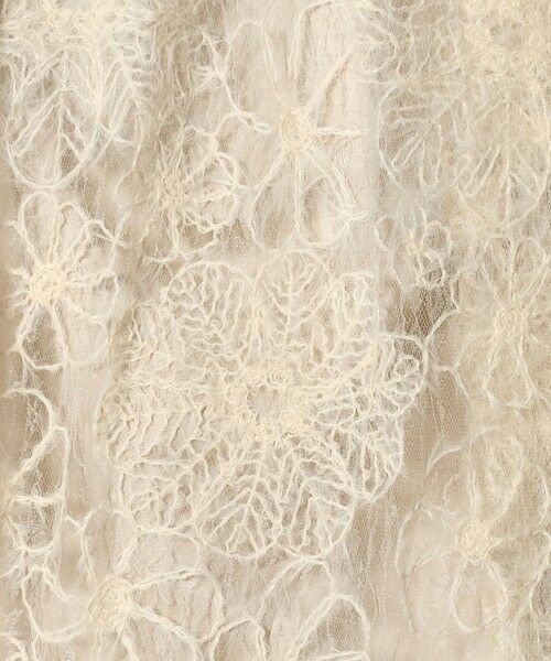 BEAUTY&YOUTH UNITED ARROWS / ビューティー&ユース ユナイテッドアローズ ロング・マキシ丈スカート | 【WEB限定】エンブロイダリー チュールギャザースカート | 詳細7