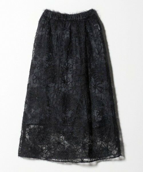 BEAUTY&YOUTH UNITED ARROWS / ビューティー&ユース ユナイテッドアローズ ロング・マキシ丈スカート | 【WEB限定】エンブロイダリー チュールギャザースカート | 詳細11