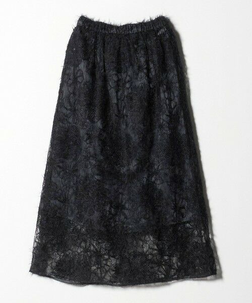 BEAUTY&YOUTH UNITED ARROWS / ビューティー&ユース ユナイテッドアローズ ロング・マキシ丈スカート | 【WEB限定】エンブロイダリー チュールギャザースカート | 詳細12