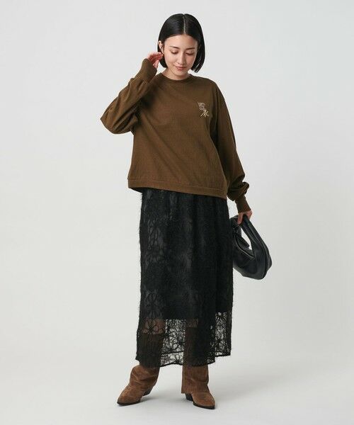 BEAUTY&YOUTH UNITED ARROWS / ビューティー&ユース ユナイテッドアローズ ロング・マキシ丈スカート | 【WEB限定】エンブロイダリー チュールギャザースカート | 詳細10