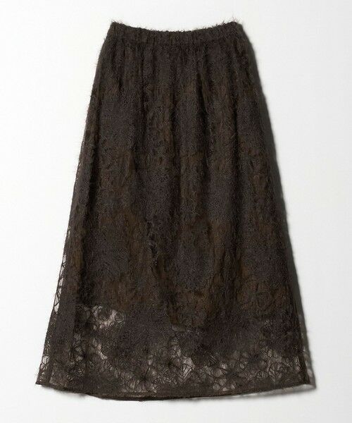 BEAUTY&YOUTH UNITED ARROWS / ビューティー&ユース ユナイテッドアローズ ロング・マキシ丈スカート | 【WEB限定】エンブロイダリー チュールギャザースカート | 詳細21