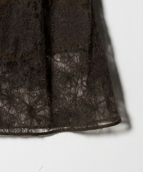 BEAUTY&YOUTH UNITED ARROWS / ビューティー&ユース ユナイテッドアローズ ロング・マキシ丈スカート | 【WEB限定】エンブロイダリー チュールギャザースカート | 詳細24