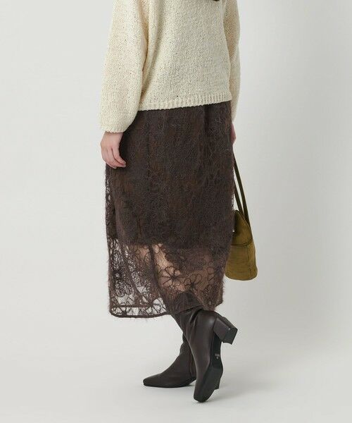 BEAUTY&YOUTH UNITED ARROWS / ビューティー&ユース ユナイテッドアローズ ロング・マキシ丈スカート | 【WEB限定】エンブロイダリー チュールギャザースカート | 詳細15