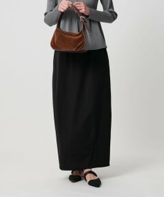 BEAUTY&YOUTH UNITED ARROWS / ビューティー&ユース ユナイテッドアローズ ロング・マキシ丈スカート | 【WEB限定 Wardrobe DAILY MINIMAL】ダブルクロス カーブスカート ウォッシャブル