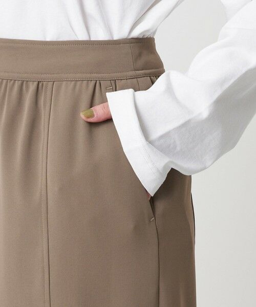 BEAUTY&YOUTH UNITED ARROWS / ビューティー&ユース ユナイテッドアローズ ロング・マキシ丈スカート | 【WEB限定 Wardrobe DAILY MINIMAL】ダブルクロス カーブスカート ウォッシャブル | 詳細17