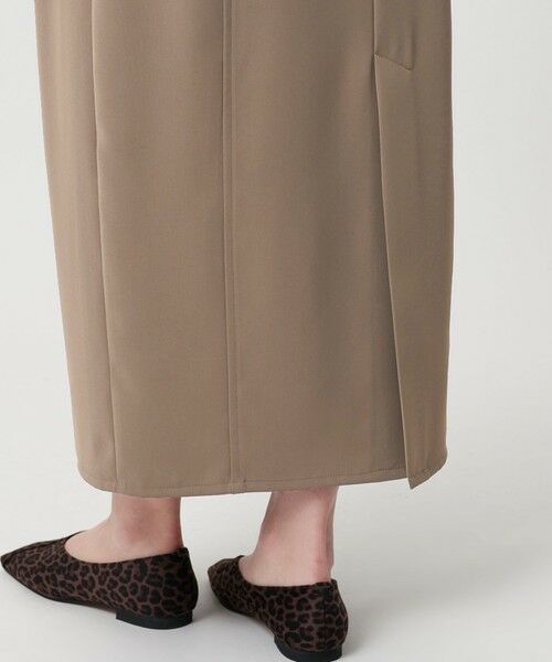 BEAUTY&YOUTH UNITED ARROWS / ビューティー&ユース ユナイテッドアローズ ロング・マキシ丈スカート | 【WEB限定 Wardrobe DAILY MINIMAL】ダブルクロス カーブスカート ウォッシャブル | 詳細18