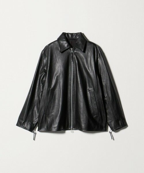 BEAUTY&YOUTH UNITED ARROWS / ビューティー&ユース ユナイテッドアローズ レザーブルゾン・ジャケット | シープレザー フロントジップ ジャケット | 詳細6