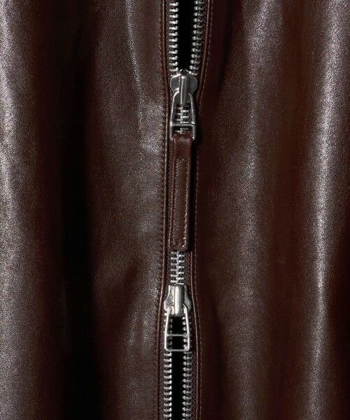 BEAUTY&YOUTH UNITED ARROWS / ビューティー&ユース ユナイテッドアローズ レザーブルゾン・ジャケット | シープレザー フロントジップ ジャケット | 詳細23
