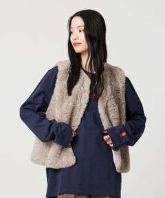 BEAUTY&YOUTH UNITED ARROWS / ビューティー&ユース ユナイテッドアローズ ベスト | フェイクファー ベスト