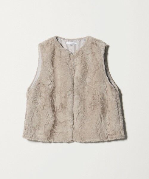 BEAUTY&YOUTH UNITED ARROWS / ビューティー&ユース ユナイテッドアローズ ベスト | フェイクファー ベスト | 詳細16