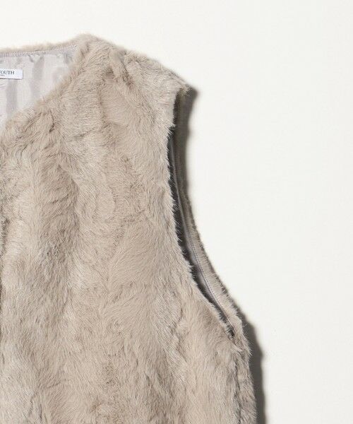 BEAUTY&YOUTH UNITED ARROWS / ビューティー&ユース ユナイテッドアローズ ベスト | フェイクファー ベスト | 詳細19