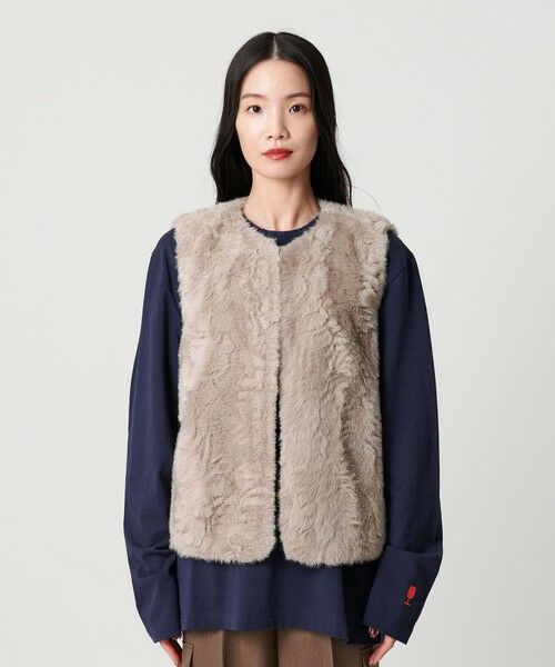 フェイクファー ベスト （ベスト）｜BEAUTY&YOUTH UNITED ARROWS