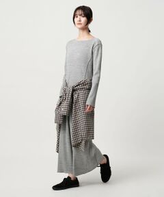 BEAUTY&YOUTH UNITED ARROWS / ビューティー&ユース ユナイテッドアローズ ロング・マキシ丈ワンピース | コットンリブ ワンピース 2WAY