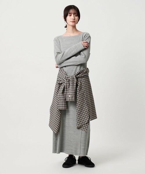 BEAUTY&YOUTH UNITED ARROWS / ビューティー&ユース ユナイテッドアローズ ロング・マキシ丈ワンピース | コットンリブ ワンピース 2WAY | 詳細1