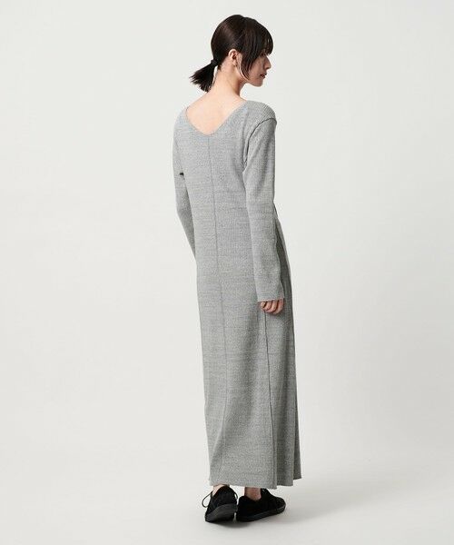 BEAUTY&YOUTH UNITED ARROWS / ビューティー&ユース ユナイテッドアローズ ロング・マキシ丈ワンピース | コットンリブ ワンピース 2WAY | 詳細4