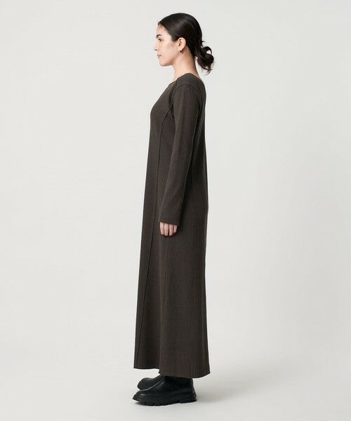 BEAUTY&YOUTH UNITED ARROWS / ビューティー&ユース ユナイテッドアローズ ロング・マキシ丈ワンピース | コットンリブ ワンピース 2WAY | 詳細18