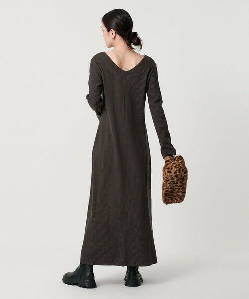 BEAUTY&YOUTH UNITED ARROWS / ビューティー&ユース ユナイテッドアローズ ロング・マキシ丈ワンピース | コットンリブ ワンピース 2WAY | 詳細14