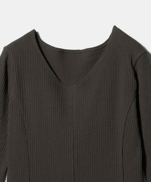 BEAUTY&YOUTH UNITED ARROWS / ビューティー&ユース ユナイテッドアローズ ロング・マキシ丈ワンピース | コットンリブ ワンピース 2WAY | 詳細23