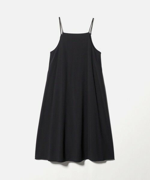 BEAUTY&YOUTH UNITED ARROWS / ビューティー&ユース ユナイテッドアローズ ミニ丈・ひざ丈ワンピース | ポリエステルレーヨンブレンド フレア キャミソールワンピース | 詳細4