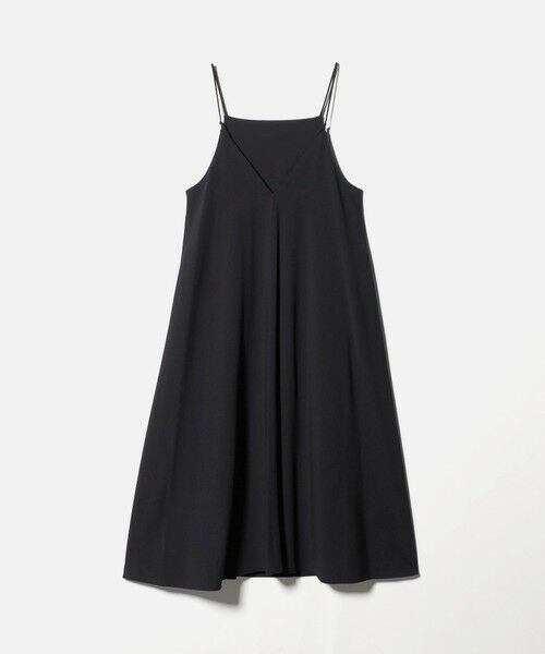 BEAUTY&YOUTH UNITED ARROWS / ビューティー&ユース ユナイテッドアローズ ミニ丈・ひざ丈ワンピース | ポリエステルレーヨンブレンド フレア キャミソールワンピース | 詳細5