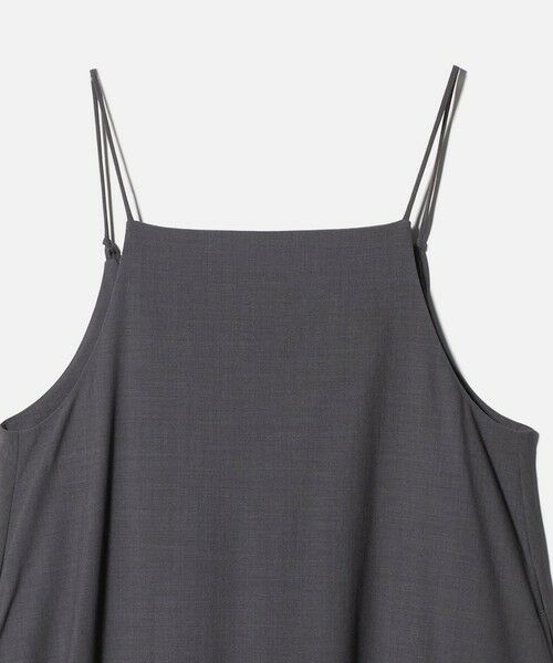 BEAUTY&YOUTH UNITED ARROWS / ビューティー&ユース ユナイテッドアローズ ミニ丈・ひざ丈ワンピース | ポリエステルレーヨンブレンド フレア キャミソールワンピース | 詳細16