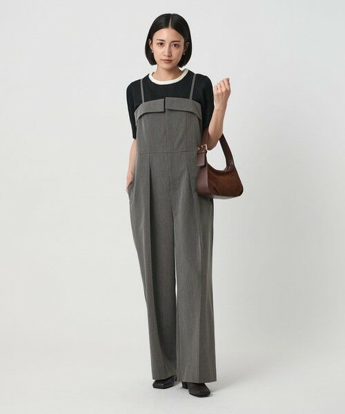 BEAUTY&YOUTH UNITED ARROWS / ビューティー&ユース ユナイテッドアローズ サロペット・オールインワン | 【WEB限定】ドレープツイルオールインワン ウォッシャブル | 詳細5