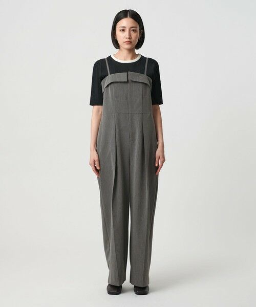 BEAUTY&YOUTH UNITED ARROWS / ビューティー&ユース ユナイテッドアローズ サロペット・オールインワン | 【WEB限定】ドレープツイルオールインワン ウォッシャブル | 詳細9