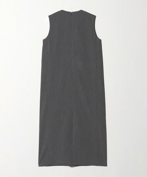 BEAUTY&YOUTH UNITED ARROWS / ビューティー&ユース ユナイテッドアローズ ロング・マキシ丈ワンピース | 【WEB限定】ドレープツイル キーネックワンピース ウォッシャブル | 詳細14