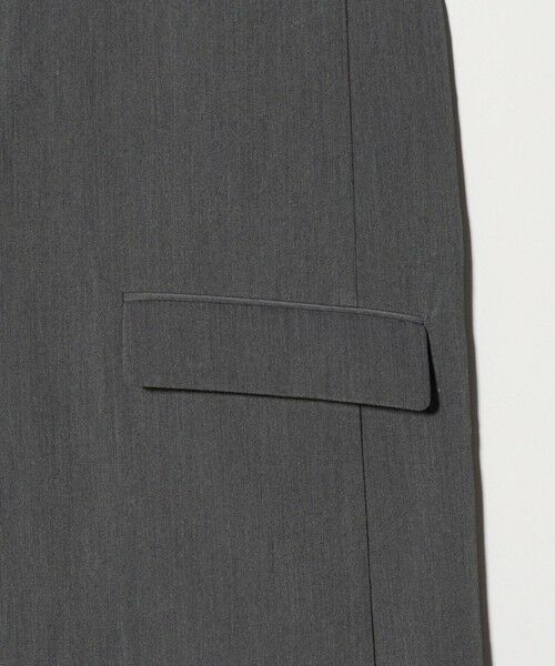 BEAUTY&YOUTH UNITED ARROWS / ビューティー&ユース ユナイテッドアローズ ロング・マキシ丈ワンピース | 【WEB限定】ドレープツイル キーネックワンピース ウォッシャブル | 詳細18