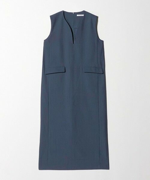 BEAUTY&YOUTH UNITED ARROWS / ビューティー&ユース ユナイテッドアローズ ロング・マキシ丈ワンピース | 【WEB限定】ドレープツイル キーネックワンピース ウォッシャブル | 詳細28