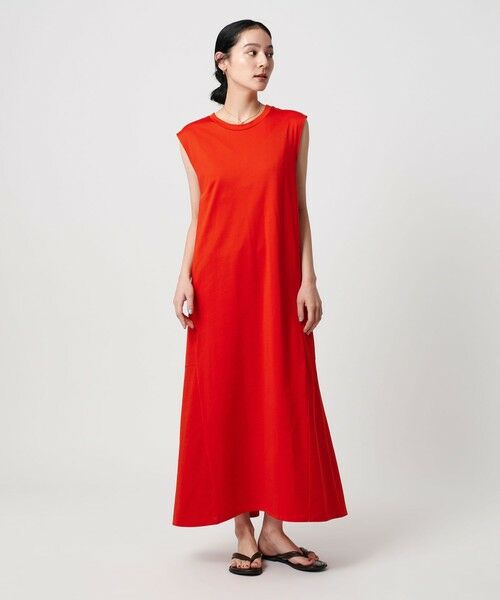[未使用]PLEATS PLEASE 襟なしフレンチスリーブロングワンピース茶色 ウィメンズ／ワンピース – isseymiyake.com