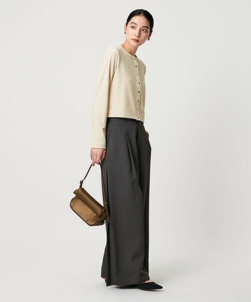 BEAUTY&YOUTH UNITED ARROWS / ビューティー&ユース ユナイテッドアローズ カーディガン・ボレロ | ベロアコンパクト カーディガン | 詳細3