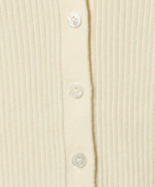 BEAUTY&YOUTH UNITED ARROWS / ビューティー&ユース ユナイテッドアローズ カーディガン・ボレロ | コットンカシミヤ リブセーラーカラー カーディガン ウォッシャブル | 詳細11