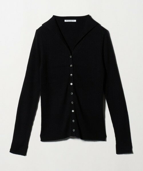 BEAUTY&YOUTH UNITED ARROWS / ビューティー&ユース ユナイテッドアローズ カーディガン・ボレロ | コットンカシミヤ リブセーラーカラー カーディガン ウォッシャブル | 詳細17