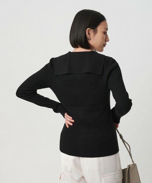 BEAUTY&YOUTH UNITED ARROWS / ビューティー&ユース ユナイテッドアローズ カーディガン・ボレロ | コットンカシミヤ リブセーラーカラー カーディガン ウォッシャブル | 詳細13