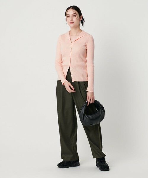 BEAUTY&YOUTH UNITED ARROWS / ビューティー&ユース ユナイテッドアローズ カーディガン・ボレロ | コットンカシミヤ リブセーラーカラー カーディガン ウォッシャブル | 詳細23