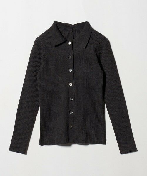 BEAUTY&YOUTH UNITED ARROWS / ビューティー&ユース ユナイテッドアローズ カーディガン・ボレロ | ポリエステルブレンド シャツカーディガン 2WAY | 詳細4