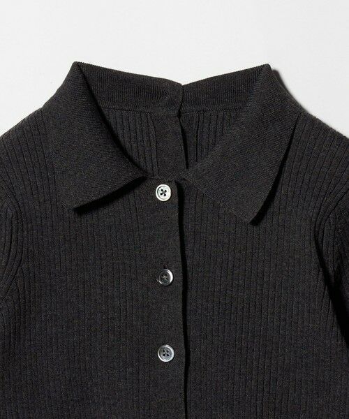 BEAUTY&YOUTH UNITED ARROWS / ビューティー&ユース ユナイテッドアローズ カーディガン・ボレロ | ポリエステルブレンド シャツカーディガン 2WAY | 詳細6