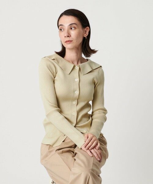 BEAUTY&YOUTH UNITED ARROWS / ビューティー&ユース ユナイテッドアローズ カーディガン・ボレロ | ポリエステルブレンド シャツカーディガン 2WAY | 詳細10