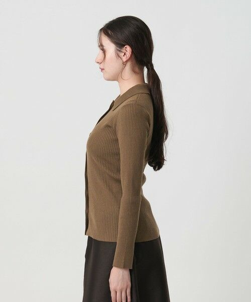 BEAUTY&YOUTH UNITED ARROWS / ビューティー&ユース ユナイテッドアローズ カーディガン・ボレロ | ポリエステルブレンド シャツカーディガン 2WAY | 詳細21