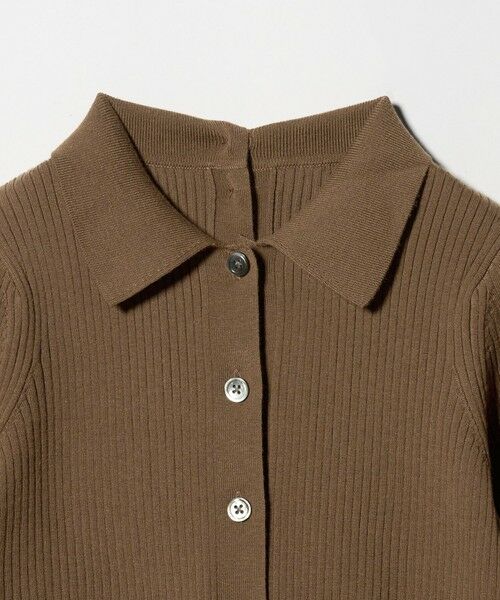 BEAUTY&YOUTH UNITED ARROWS / ビューティー&ユース ユナイテッドアローズ カーディガン・ボレロ | ポリエステルブレンド シャツカーディガン 2WAY | 詳細25