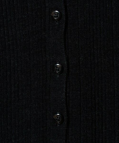 BEAUTY&YOUTH UNITED ARROWS / ビューティー&ユース ユナイテッドアローズ カーディガン・ボレロ | ポリエステルブレンド メランジリブ カーディガン ウォッシャブル | 詳細11