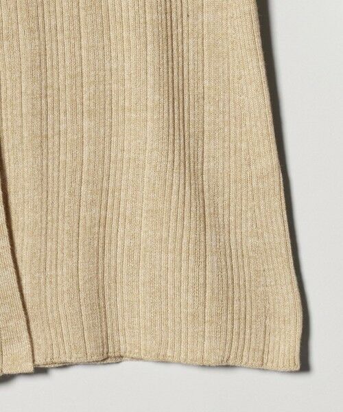 BEAUTY&YOUTH UNITED ARROWS / ビューティー&ユース ユナイテッドアローズ カーディガン・ボレロ | ポリエステルブレンド メランジリブ カーディガン ウォッシャブル | 詳細19