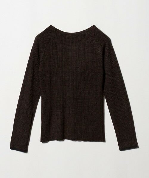 BEAUTY&YOUTH UNITED ARROWS / ビューティー&ユース ユナイテッドアローズ カーディガン・ボレロ | ポリエステルブレンド メランジリブ カーディガン ウォッシャブル | 詳細28