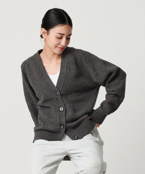 BEAUTY & YOUTH UNITED ARROWS/r[eB[&[X iCebhA[Y |GXeRbgVN VlbNJ[fBK EHbVu DK. GRAY FREE