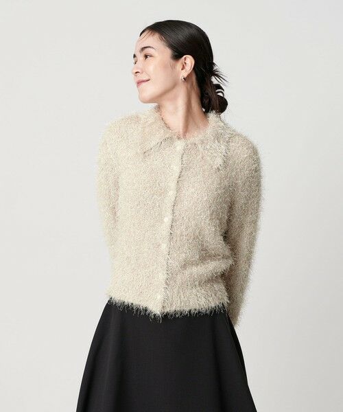 BEAUTY&YOUTH UNITED ARROWS / ビューティー&ユース ユナイテッドアローズ カーディガン・ボレロ | ポリエステル シャギーカーディガン ウォッシャブル | 詳細2