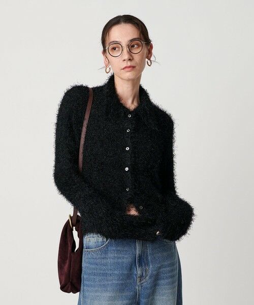 BEAUTY&YOUTH UNITED ARROWS / ビューティー&ユース ユナイテッドアローズ カーディガン・ボレロ | ポリエステル シャギーカーディガン ウォッシャブル | 詳細11