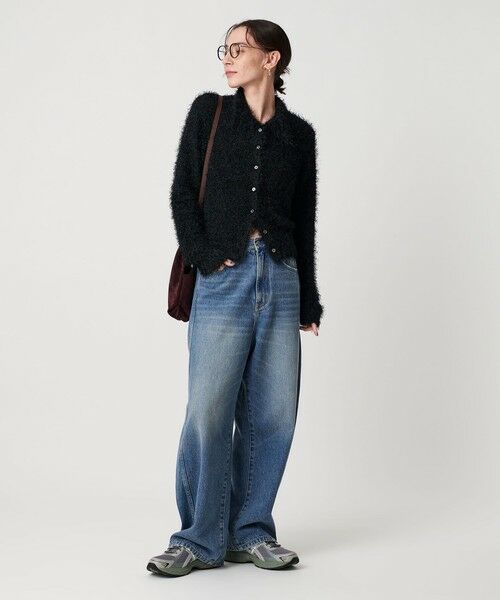 BEAUTY&YOUTH UNITED ARROWS / ビューティー&ユース ユナイテッドアローズ カーディガン・ボレロ | ポリエステル シャギーカーディガン ウォッシャブル | 詳細13